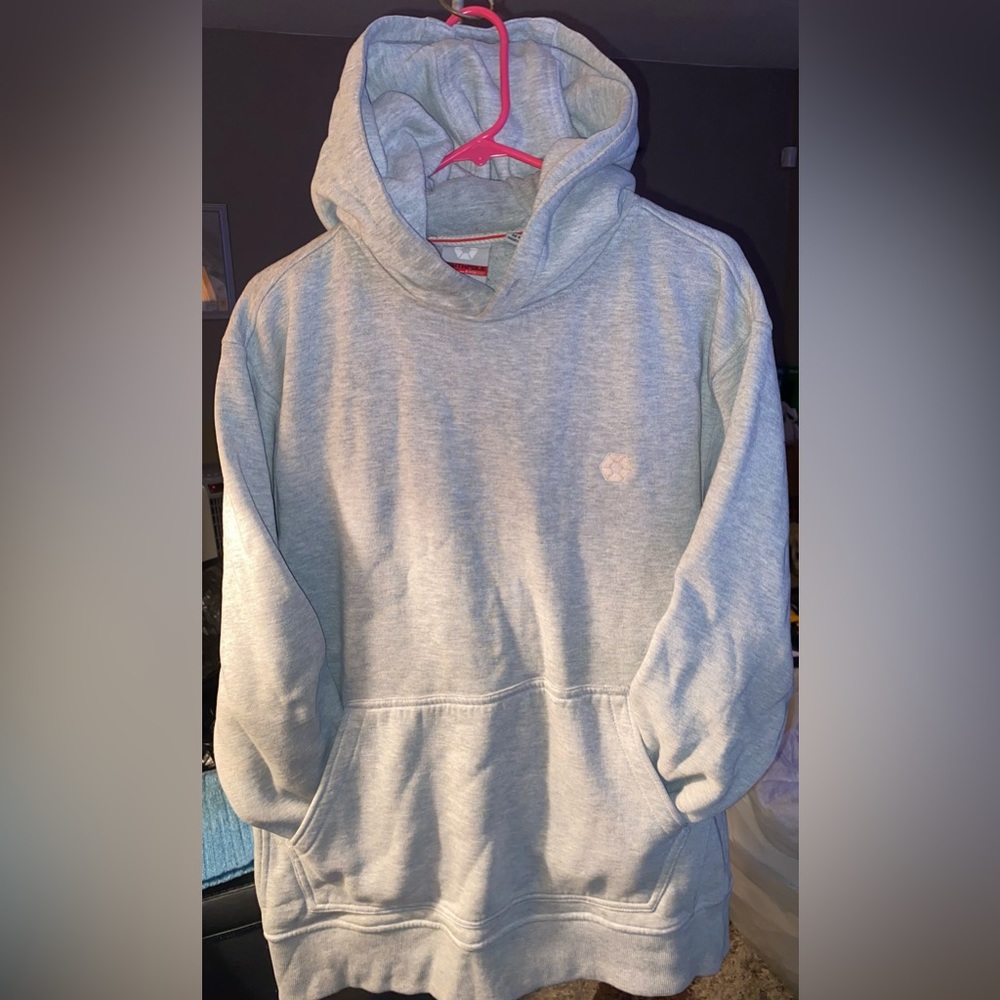 SOUTHPOLE Men’s Heavyweight Pullover Hoodie, Long Sleeve, Size L, Gray Color